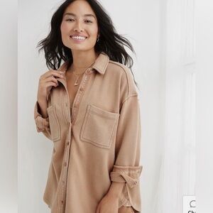 Aerie Lumberjane Button Down Top